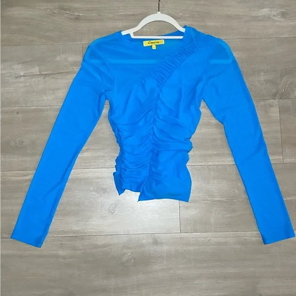 Long Sleeve Mesh Top - Picture 9 of 9
